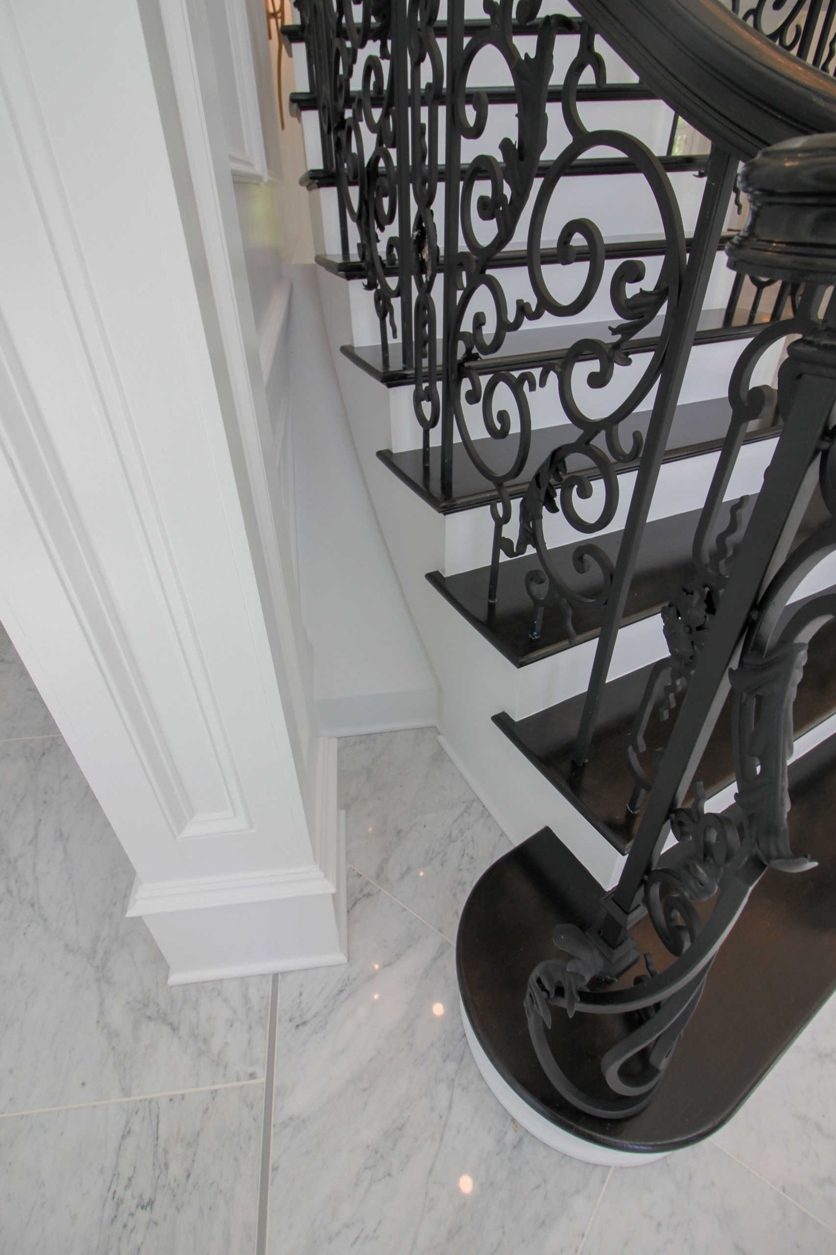 92_Grand Double Staircase in Exquisite Custom Home, Great Falls VA 22066