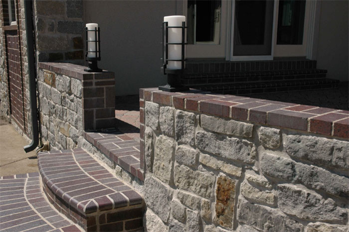 Large contemporary front door in Wichita with a single front door.