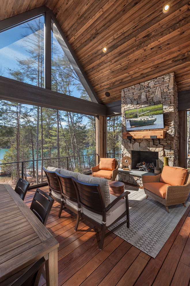 The Dockside Model - Rustic - Sunroom - Other - by Dillard-Jones ...