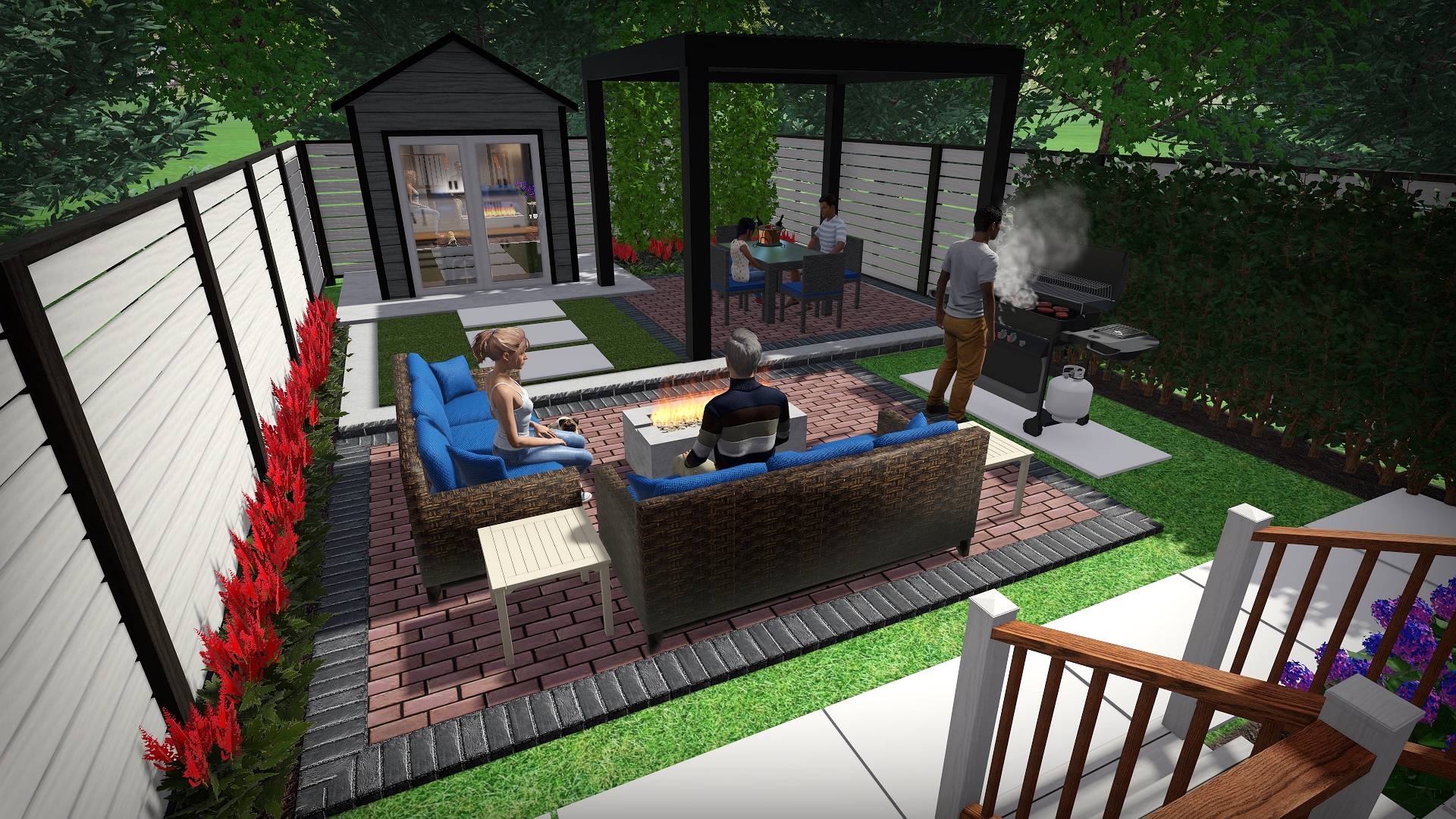 Baby Point Backyard Makeover