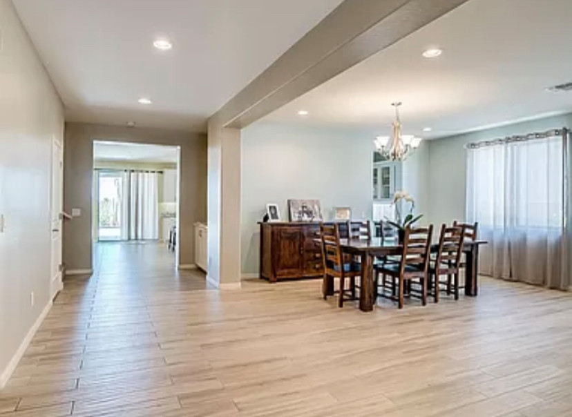 Dining Room update-Before and After photos