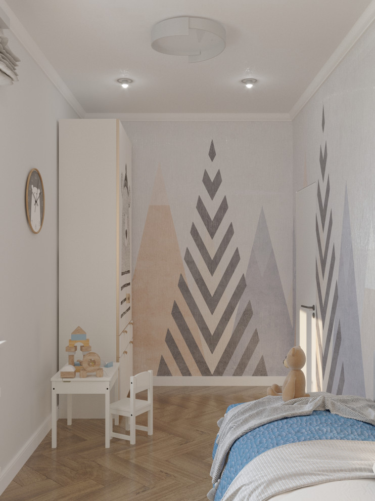 Проект детской комнаты "Мишки"