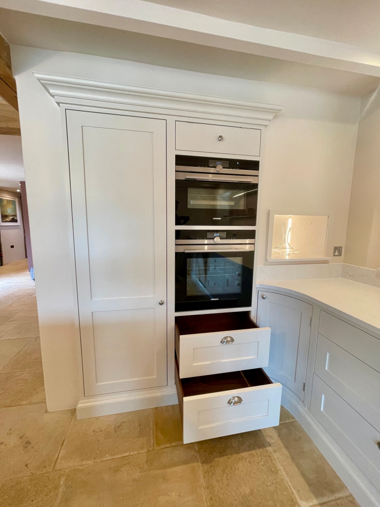 Walnut top Island kitchen