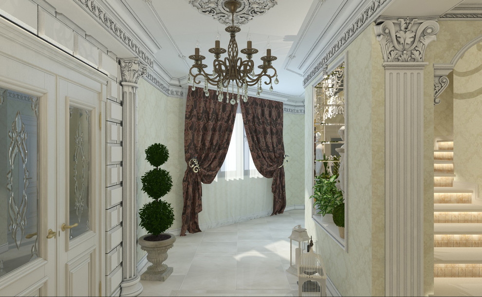 холл в частном доме