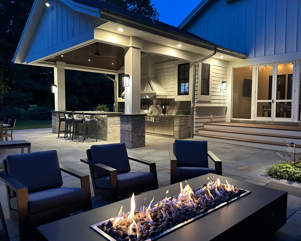 Wayzata Modern Farmhouse Entertainment Addition