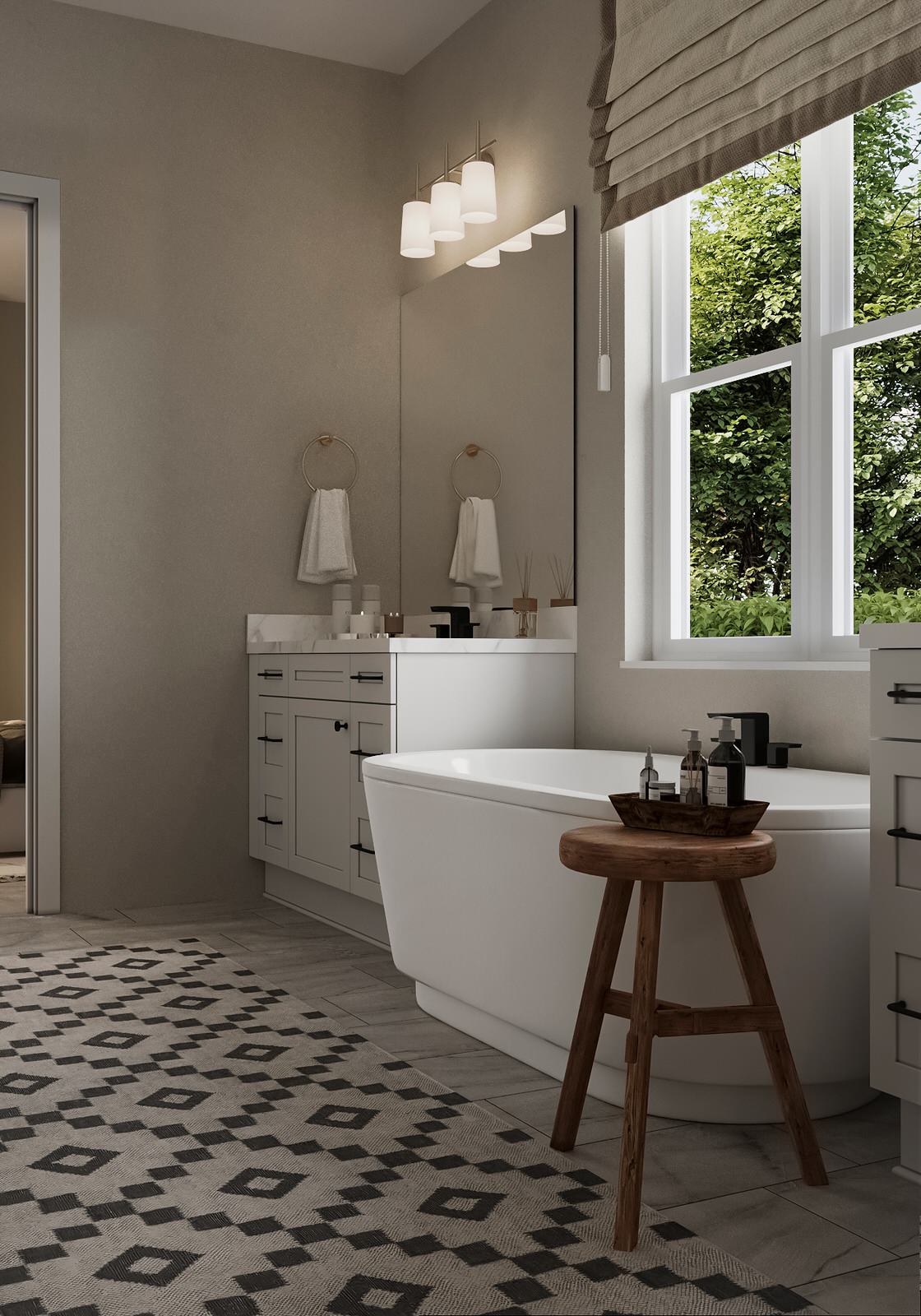 Дизайн дома во Флориде в стиле эклектика