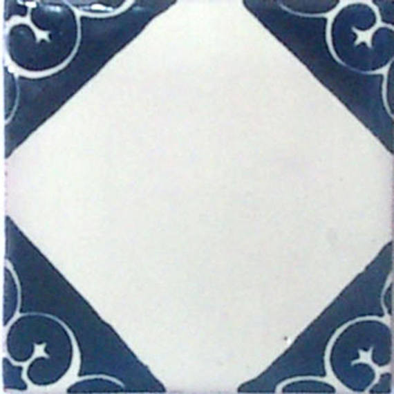 4"x4" Mexican Ceramic Handmade Tile #C078
