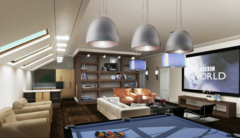 дом с бассейном