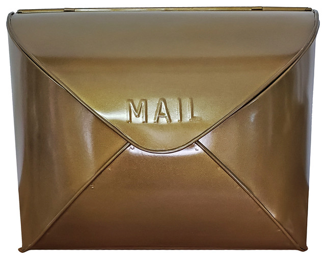 NACH Envelope Mailbox, Brass