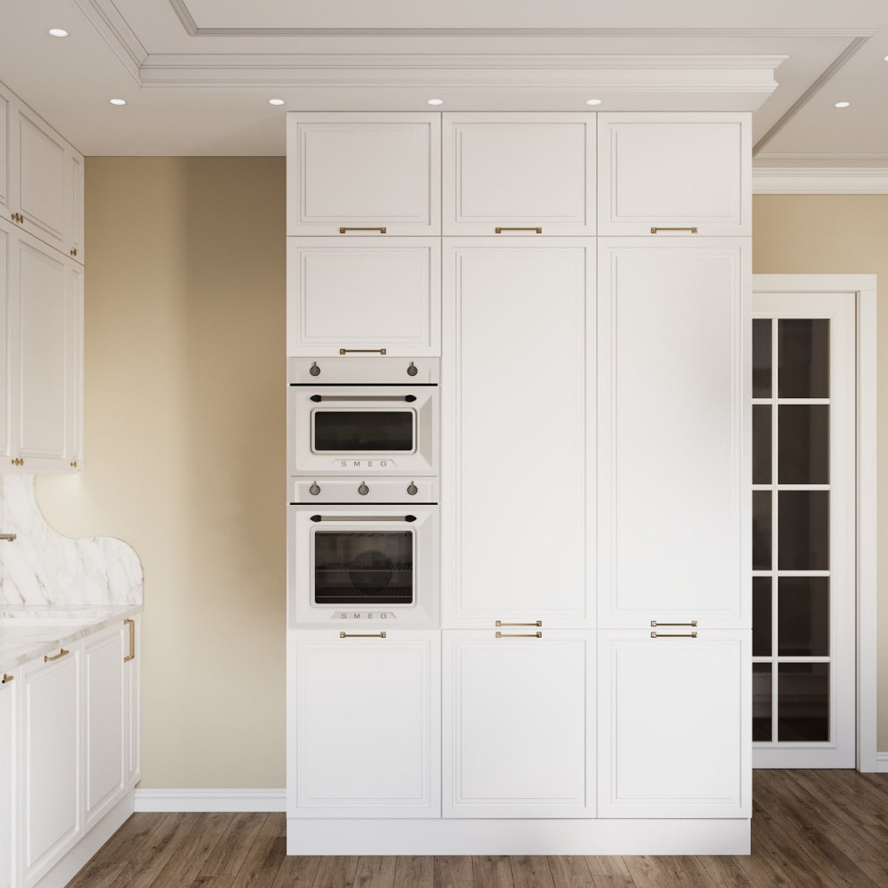 Дизайн-проект квартиры в "Сталинке" в классическом стиле