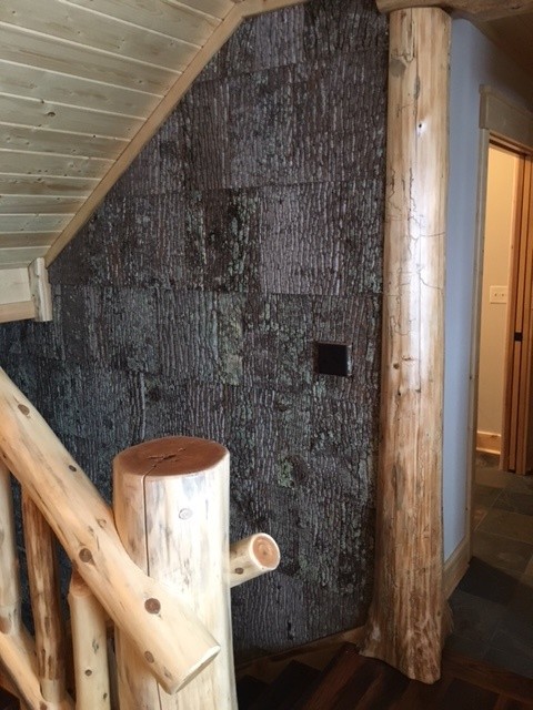 Interior BARKCLAD rustico-escalera