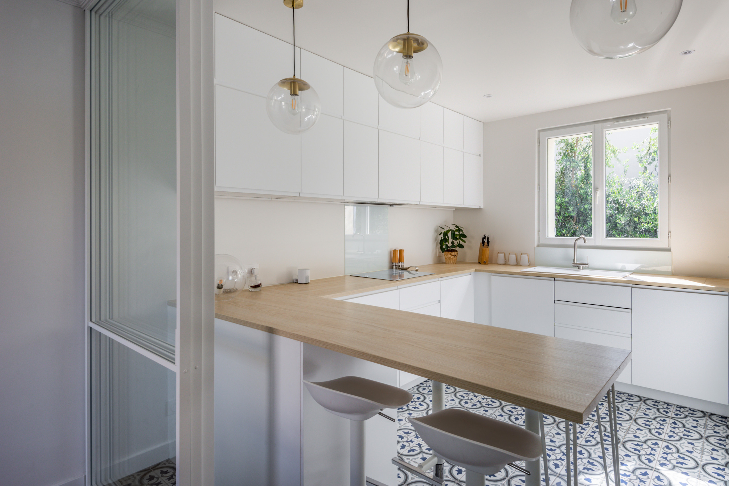 Une maison de ville entièrement rénovée