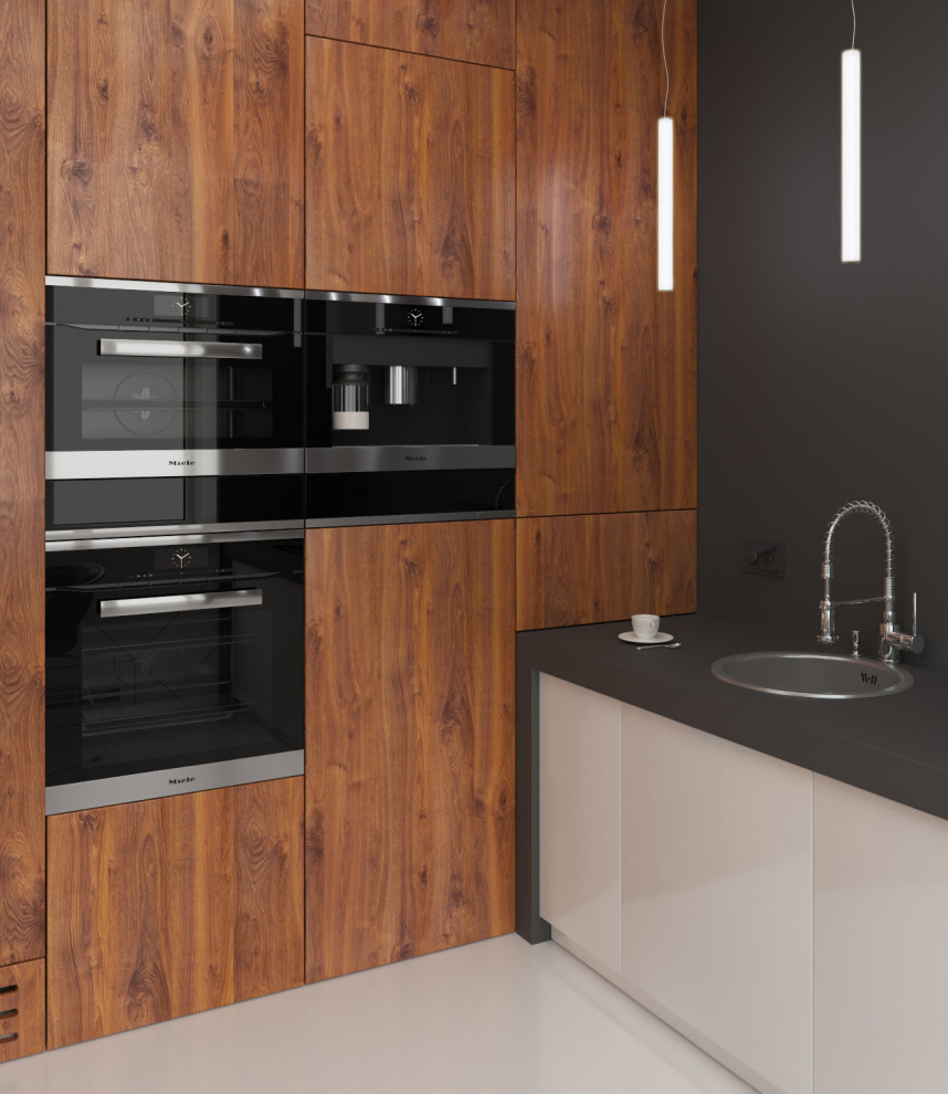 Интерьер. Апартаменты в Москве. 60 м2. Современный стиль.