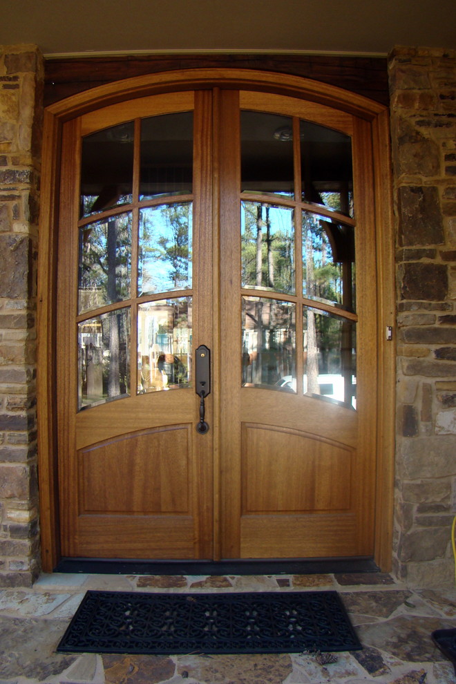Entryway - rustic entryway idea