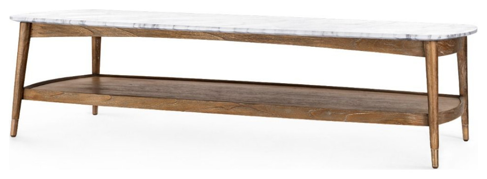 Surfboard Coffee Table, Driftwood