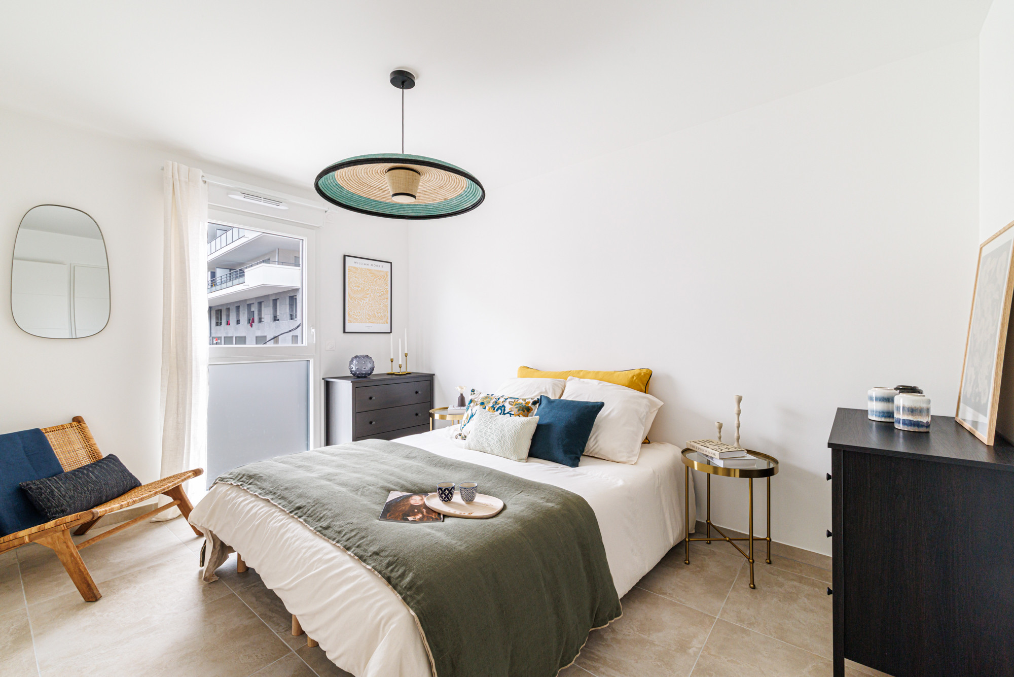 Home staging, L'Echappée mer, Cagnes sur mer