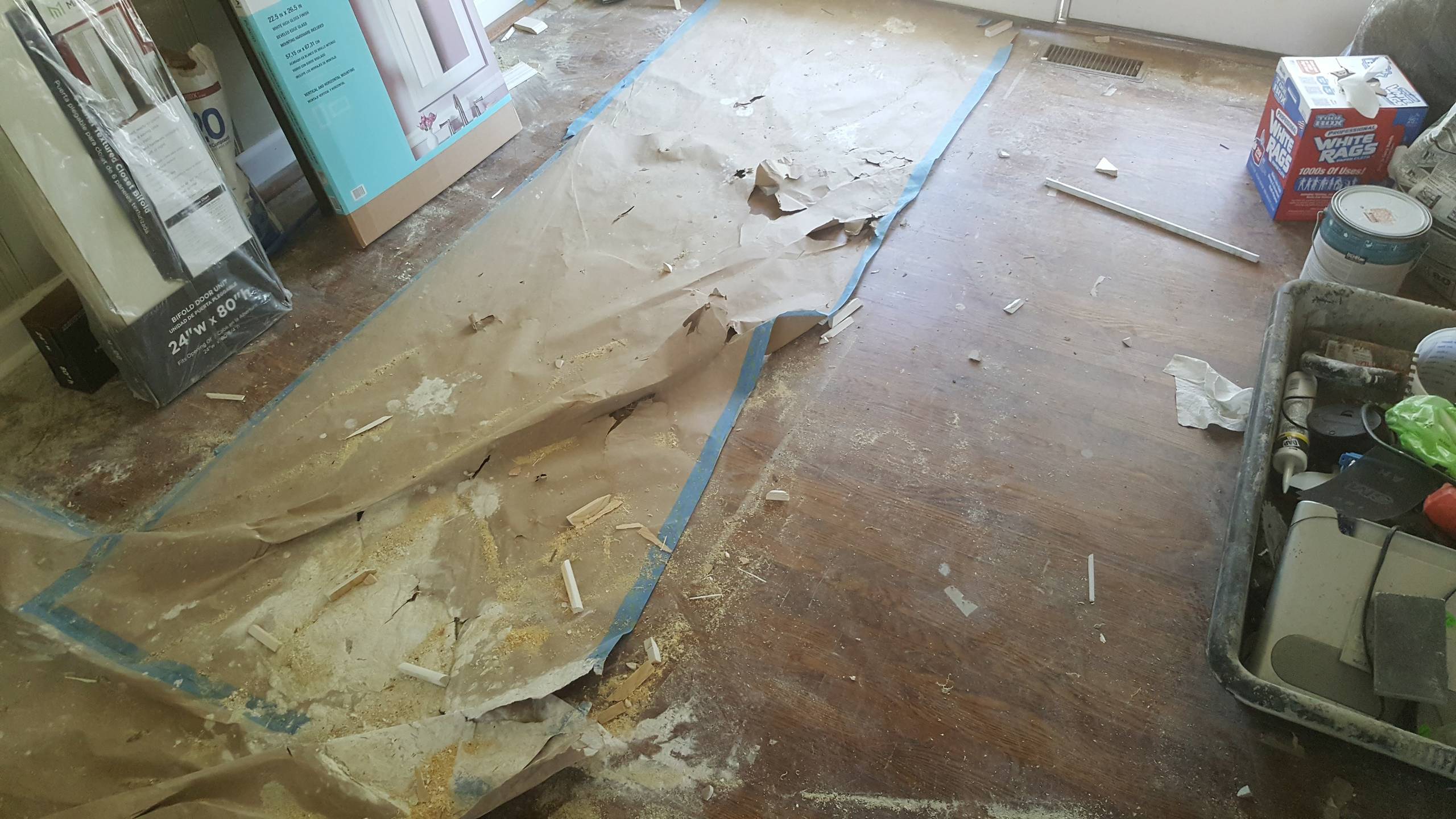 Bad Contractor Takeover before/after