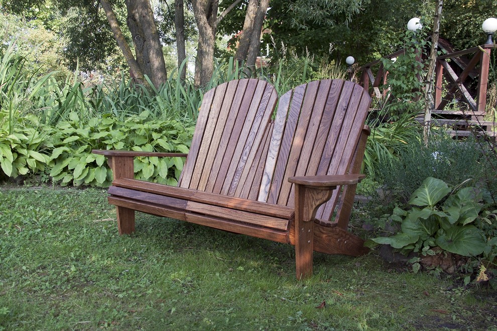 Садовая скамейка Адирондак Ловсит- Adirondack Loveseat