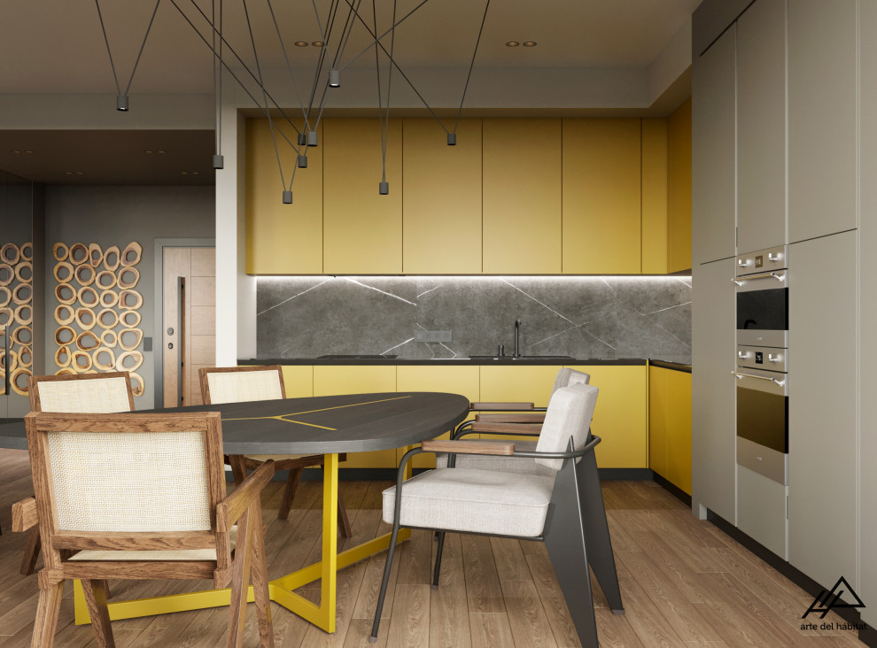 Dark modern interior in MSK