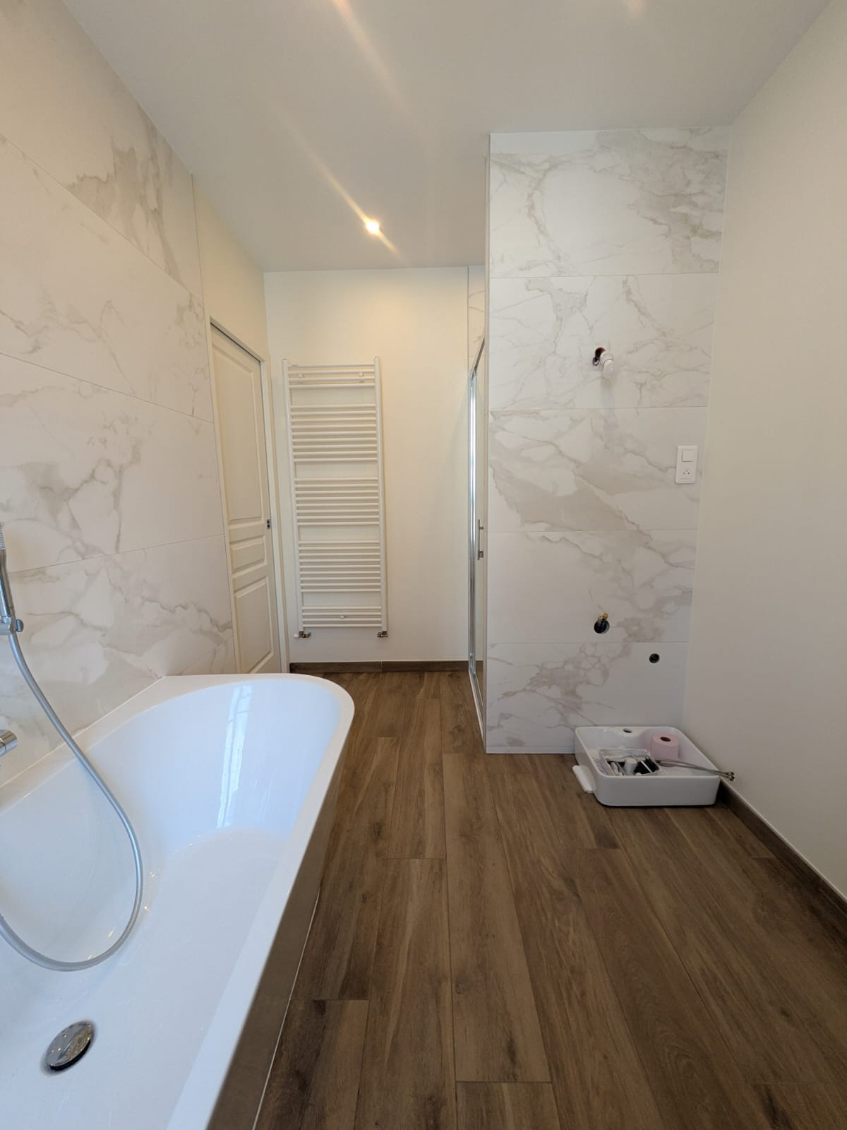 Rénovation totale d'une salle de bain-douche