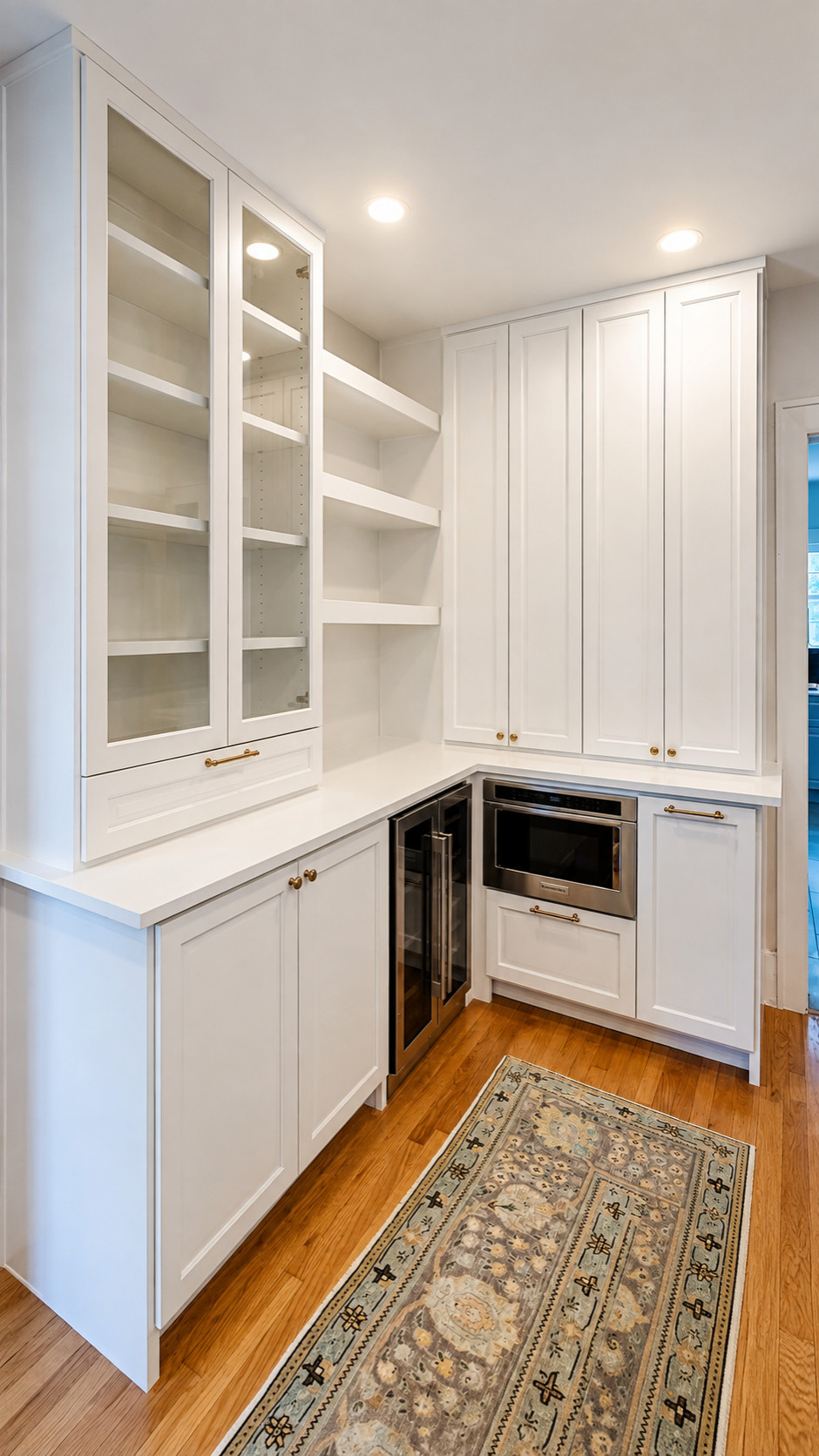 Dallas TX - Master Bathroom Renovation & Custom Built-Ins Installation