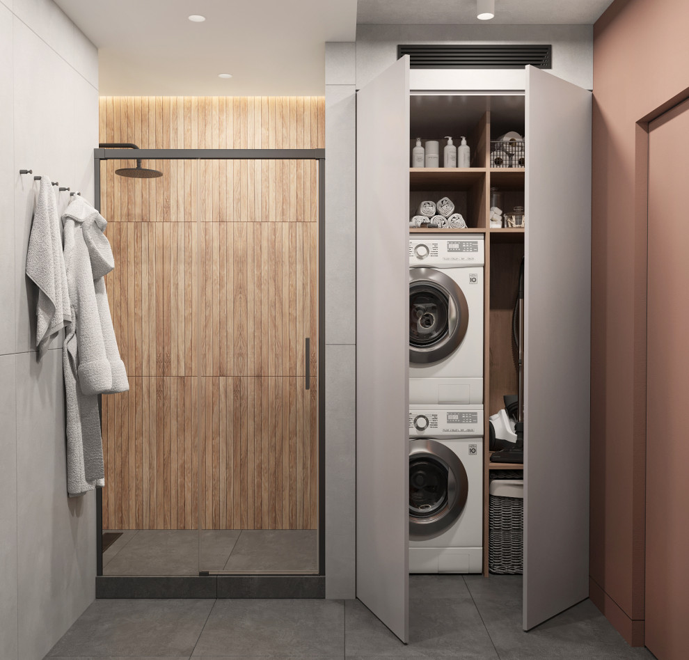 ЖК "Квартал Галактика", квартира в зеленом цвете.