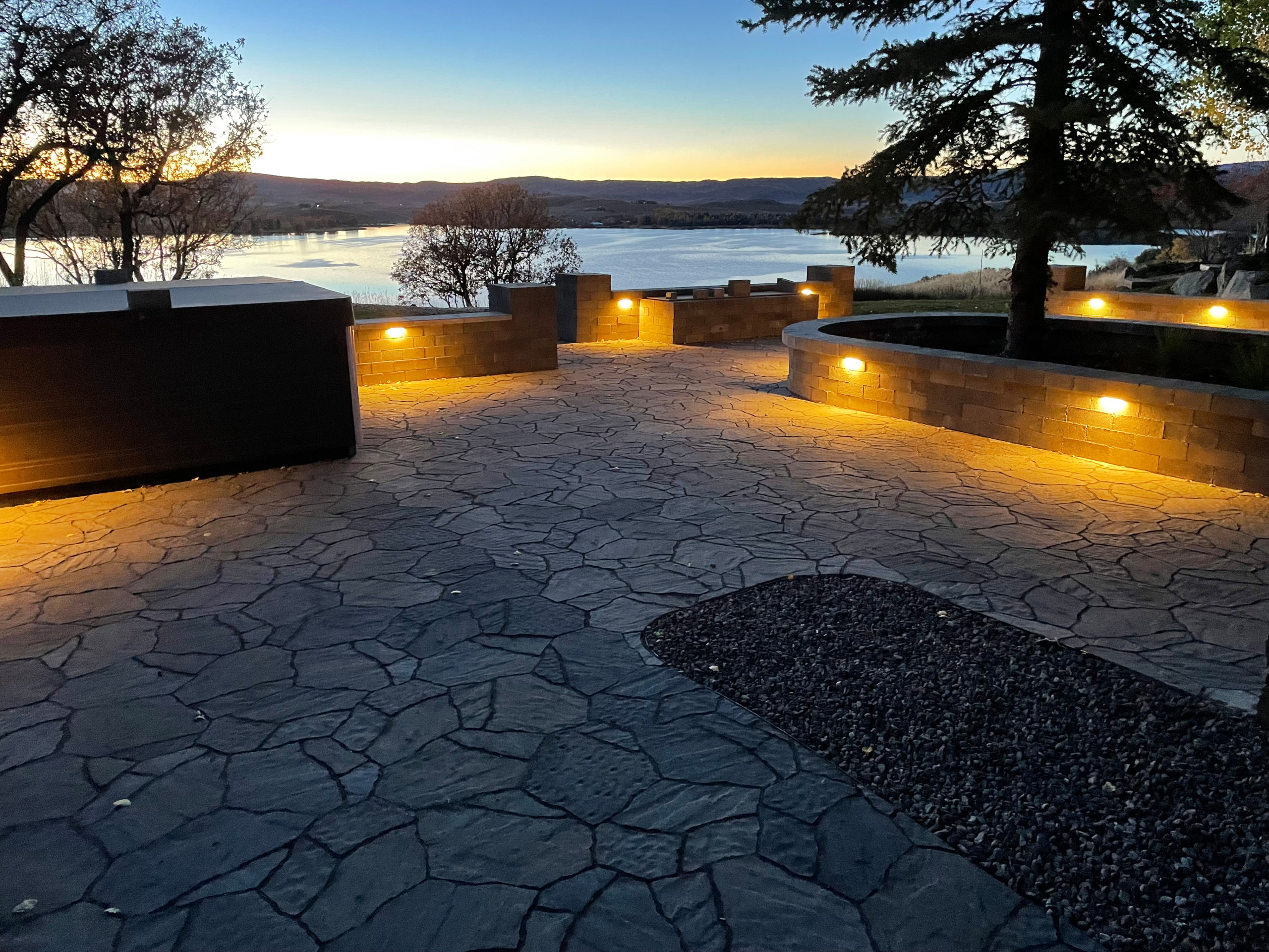 Patio & Fire pit in Catamount