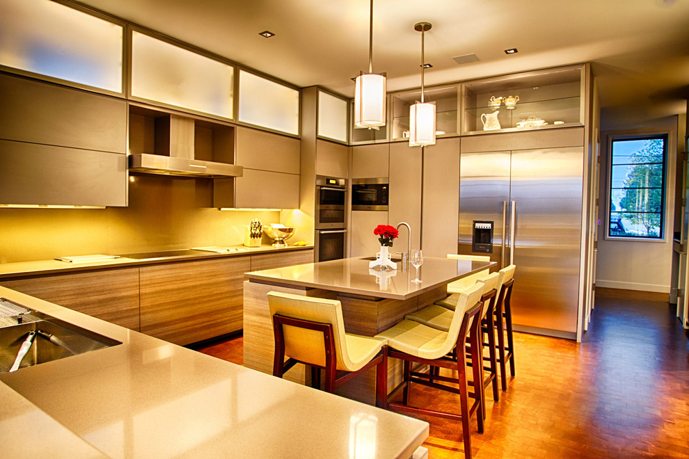 Modern kitchen in Denver.