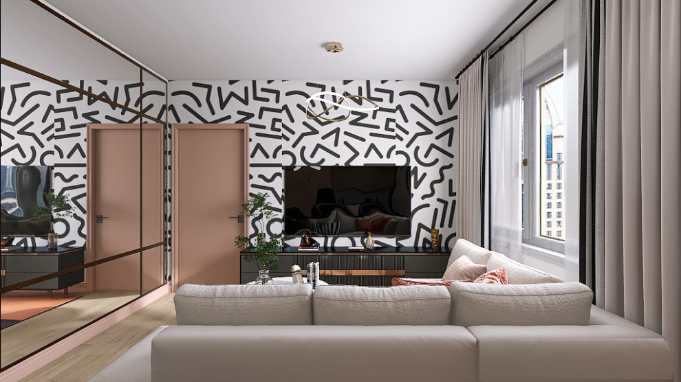 Евро-двухкомнатная "Сочный акцент"