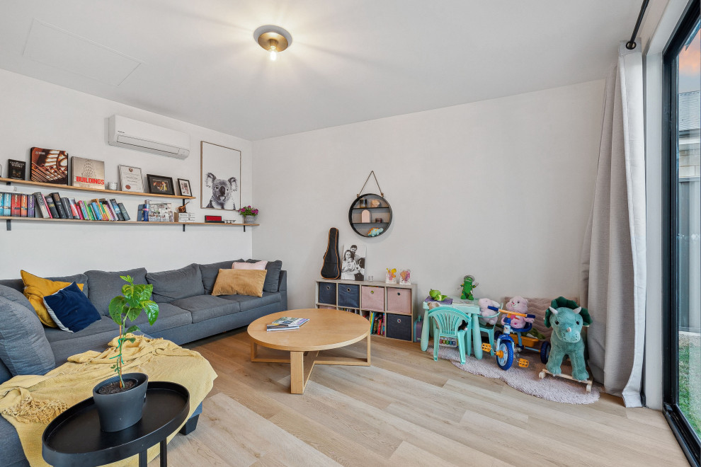 This is an example of a scandinavian kids' room in Perth.