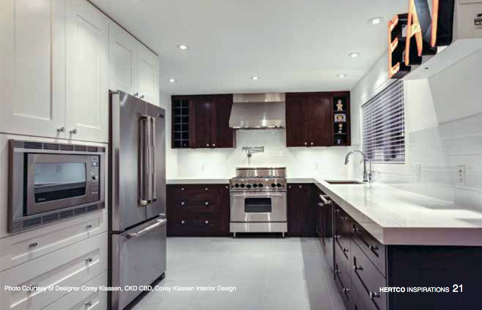 Inspiration for a modern kitchen remodel in Portland