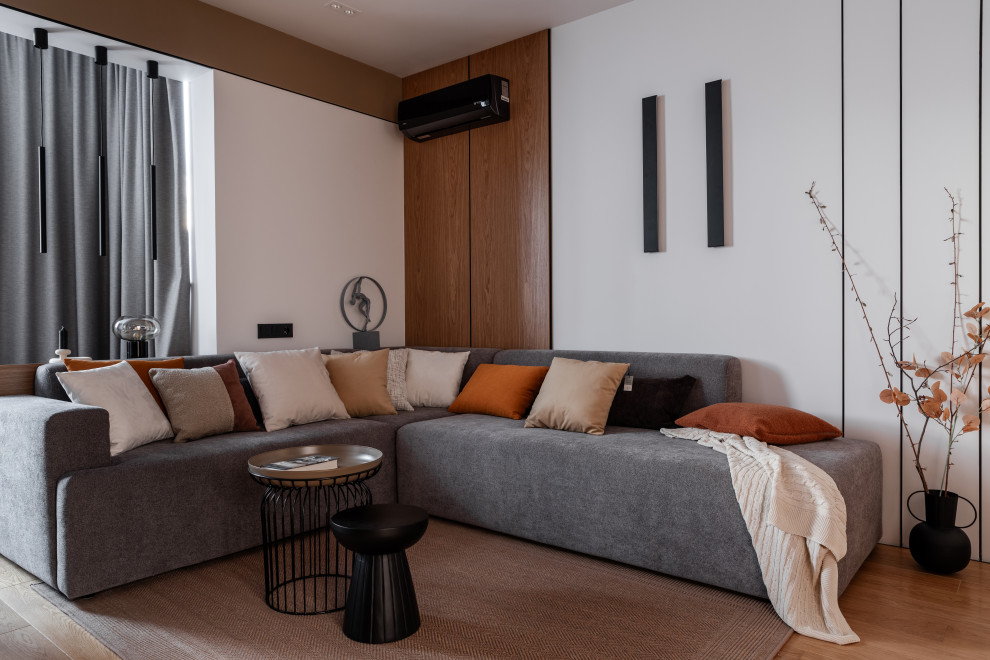 Фото: Экостиль для холостяка 65м.кв.