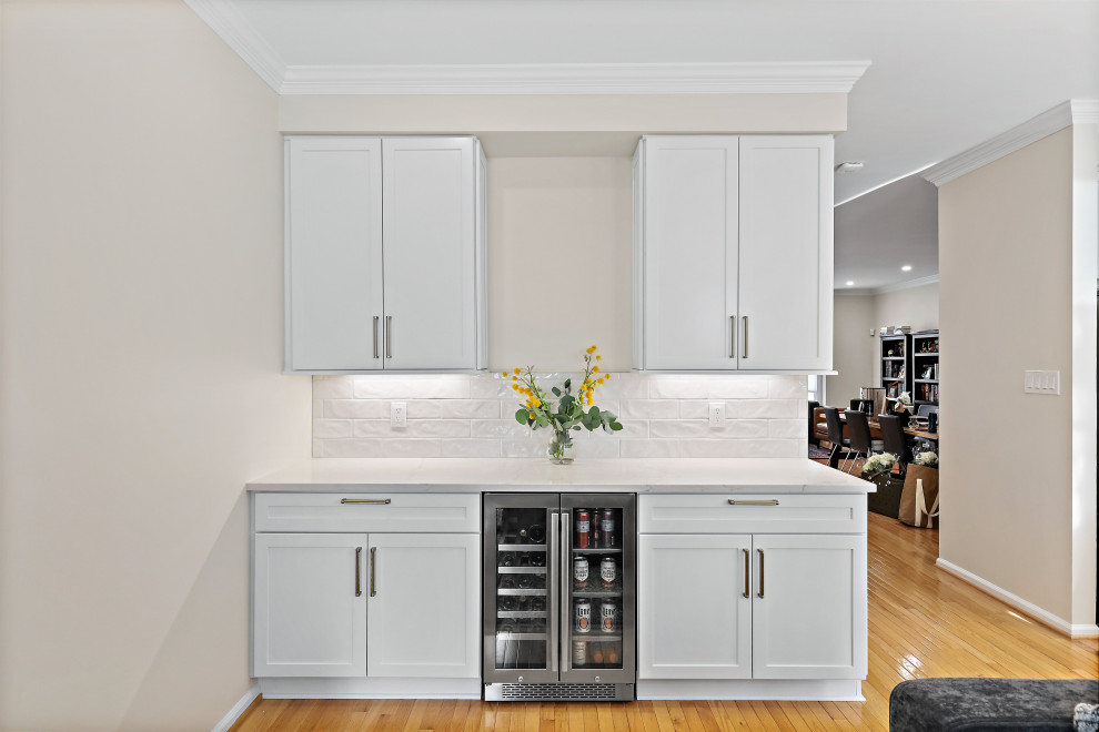 Kitchen & Bathroom Remodel Alexandria, VA Transitional Home Bar