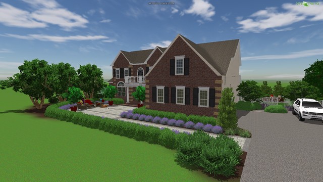 Landscape Designs transitional-rendering