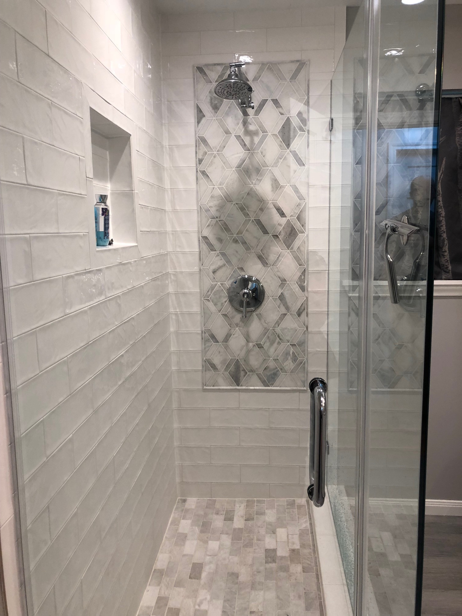 Designer's Own Contemporary Master Bathroom