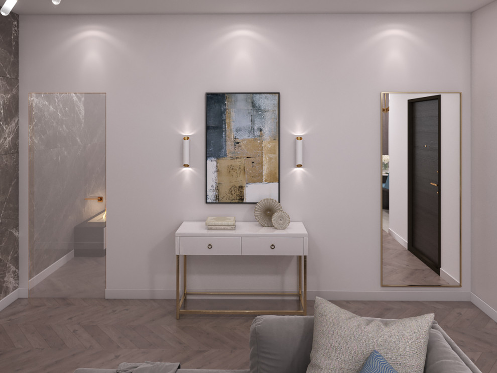 Кухня-гостиная в коттедже на Кипре.