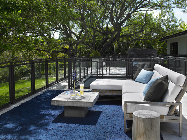 SNAPPER CREEK contemporaneo-terraza-y-balcon