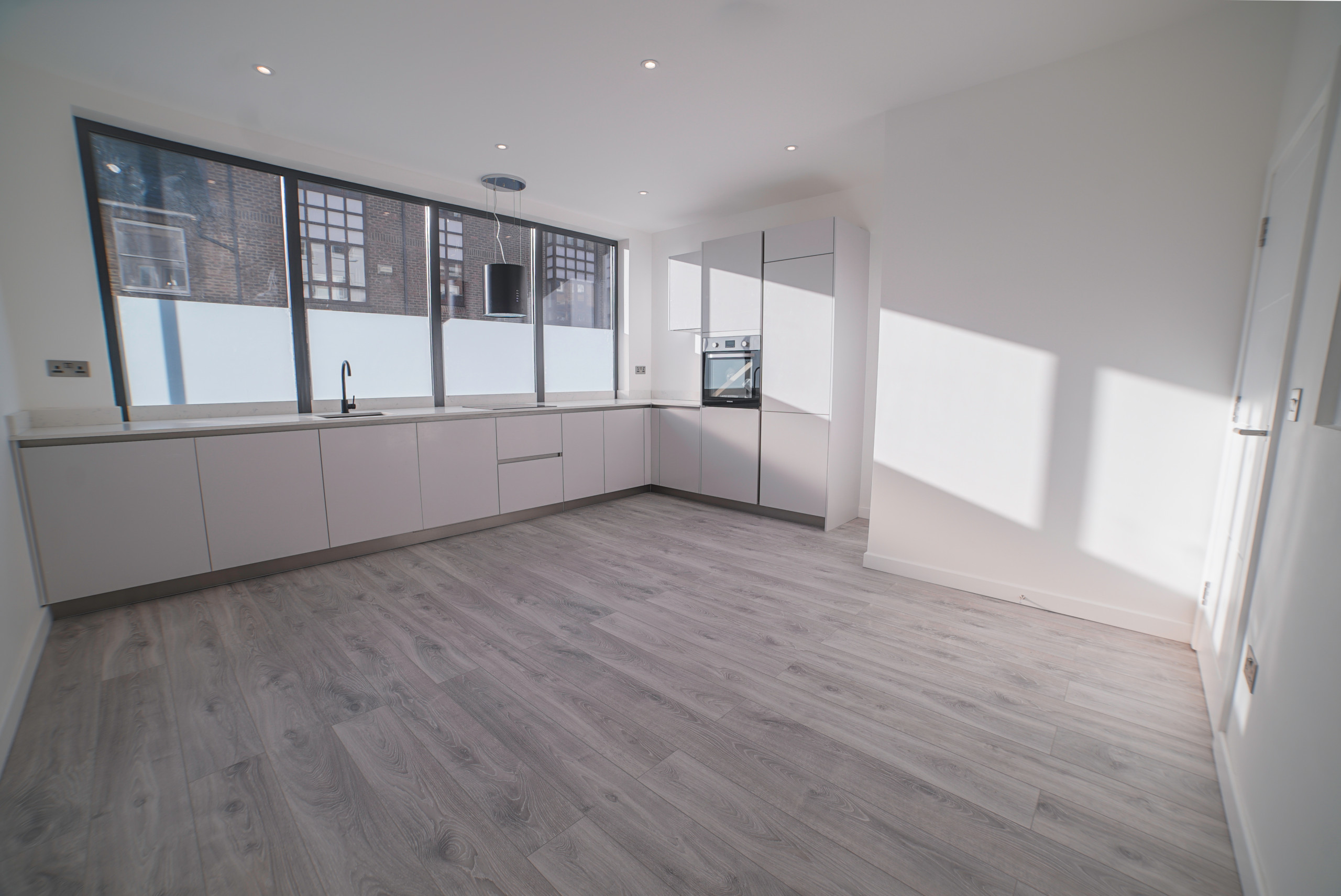 White kitchen renovation