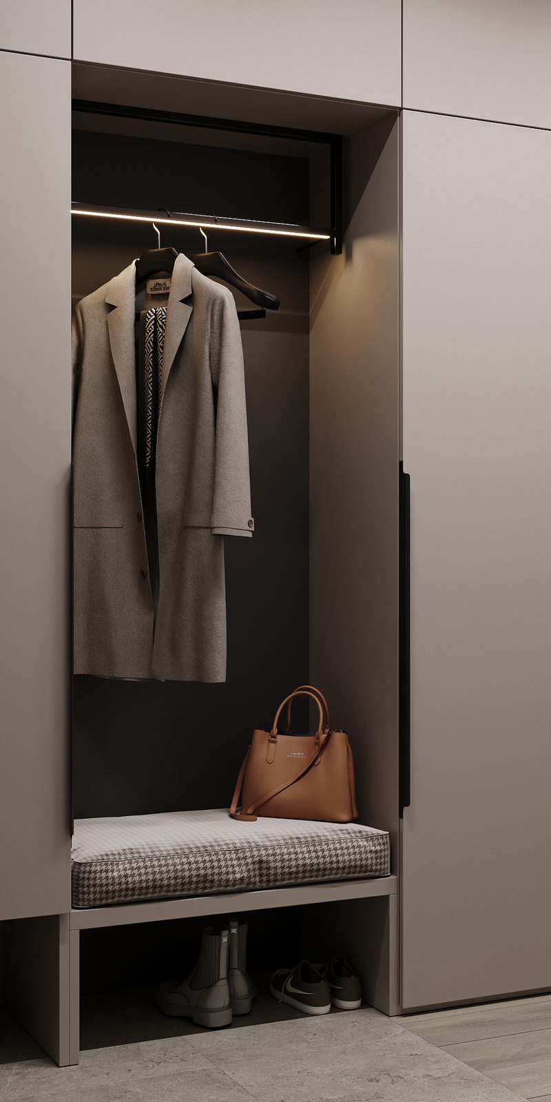 Интерьер квартиры в ЖК "Гармония"