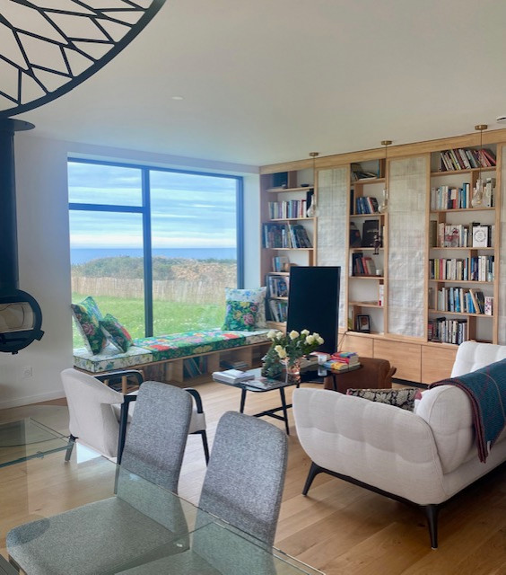 Maison d'architecte en bord de mer en Bretagne