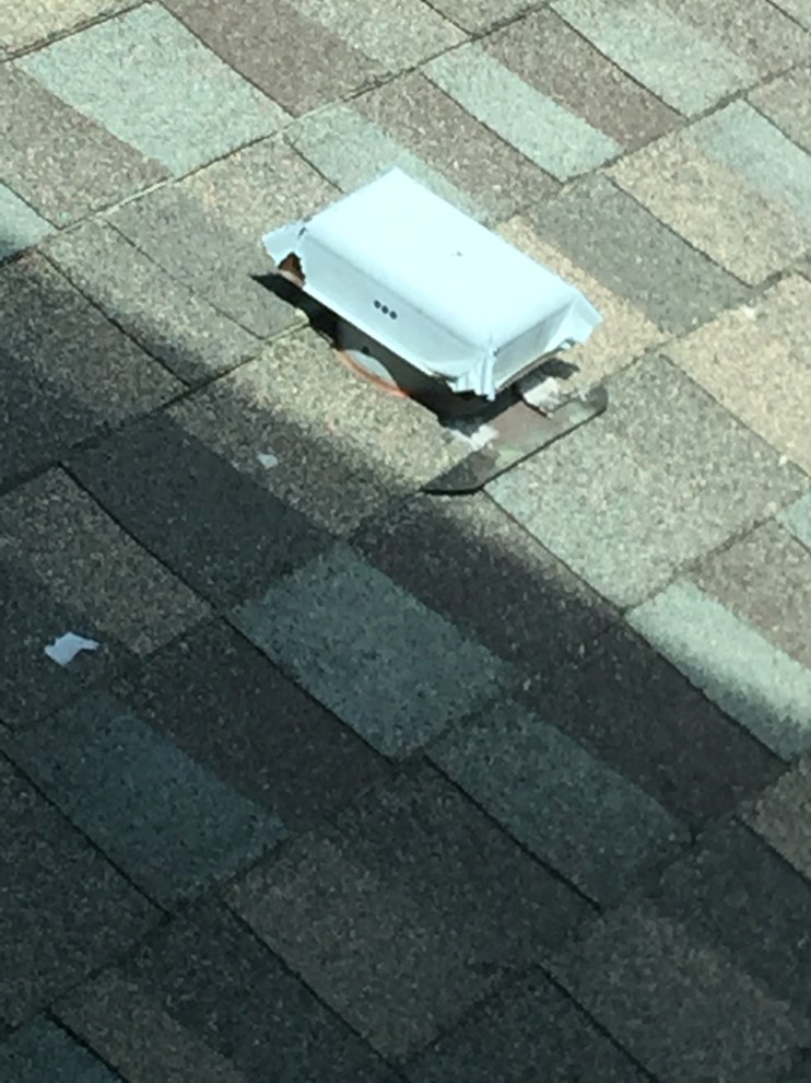 Protective cover on dryer exhaust vent?