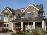 Transitional Exterior by Blok Builders, Inc.