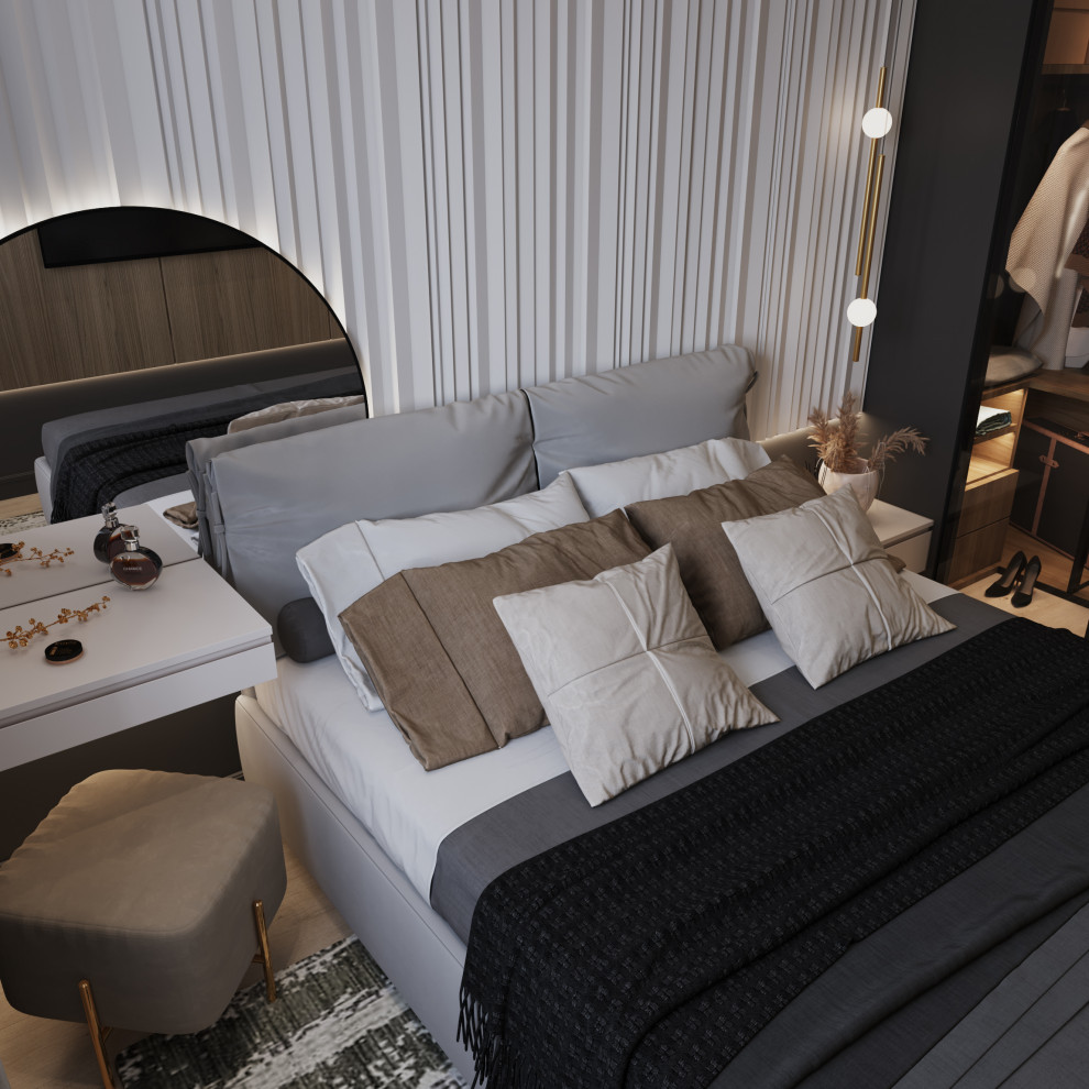 проект "Сдержанный комби на 87м2"