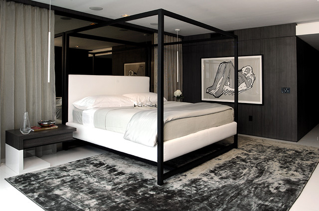 Hollywood Beach Residence contemporain-chambre