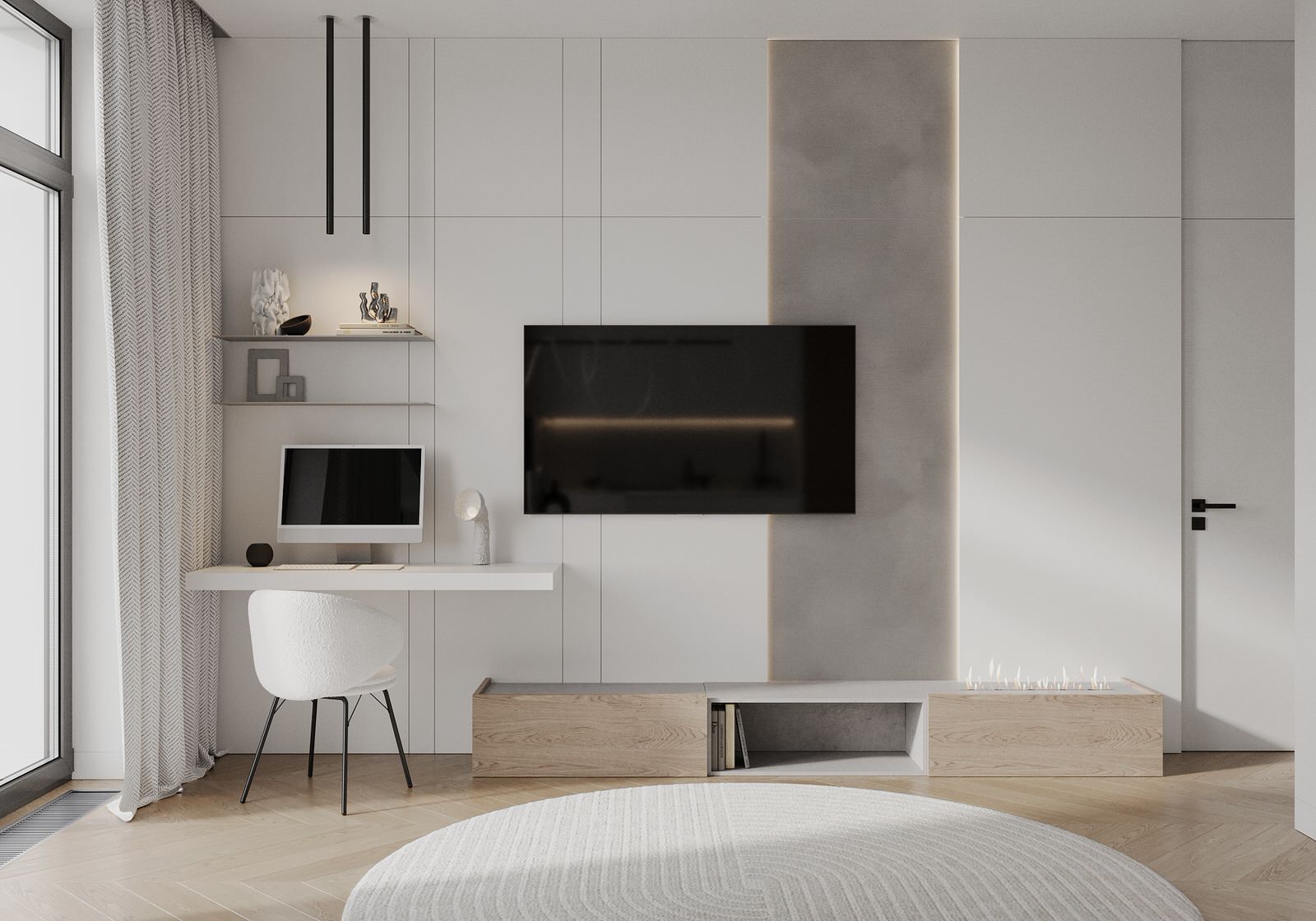 Кухня-гостиная