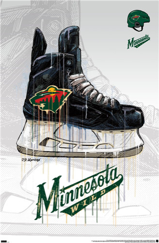 NHL Minnesota Wild - Drip Skate 21