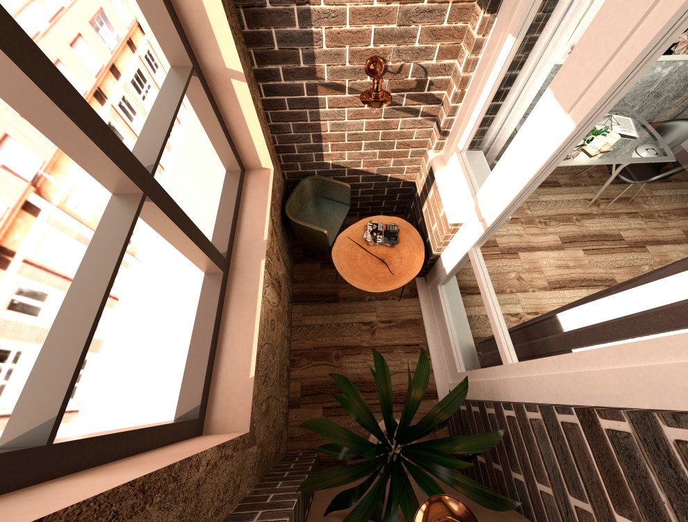 Однокомнатная квартира 34 кв.м. в трёх стилистических решениях.