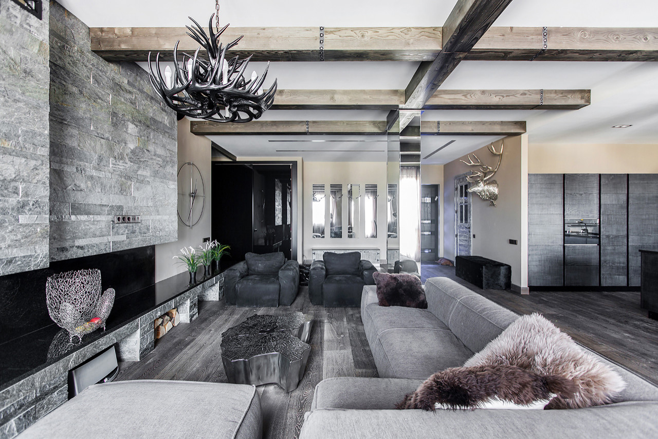 Квартиры в стиле современного шале