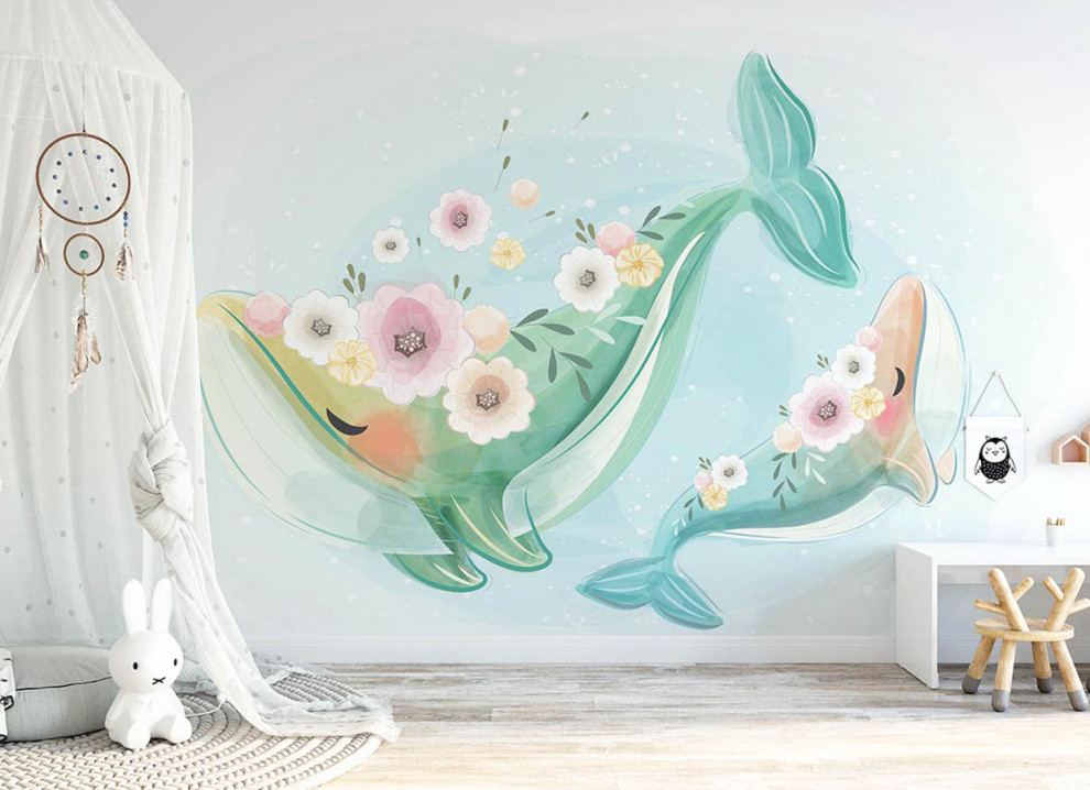 Фотообои «Whales»