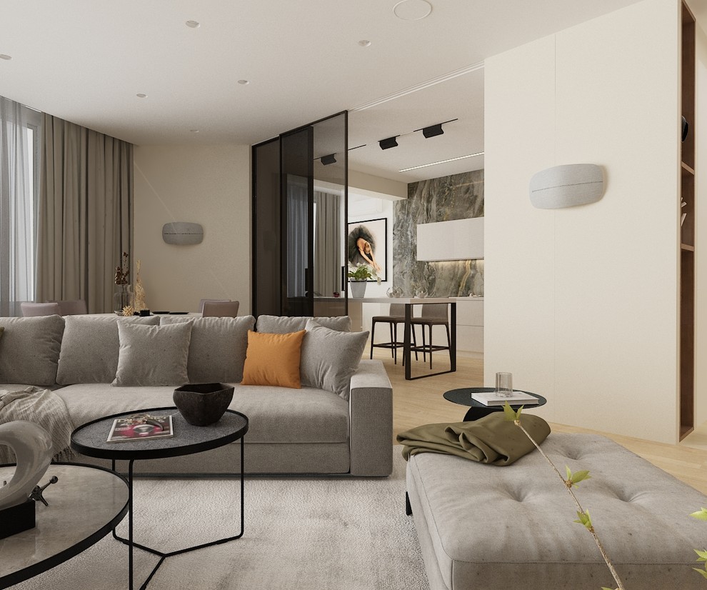 Интерьер квартиры в ЖК на Вилоновской